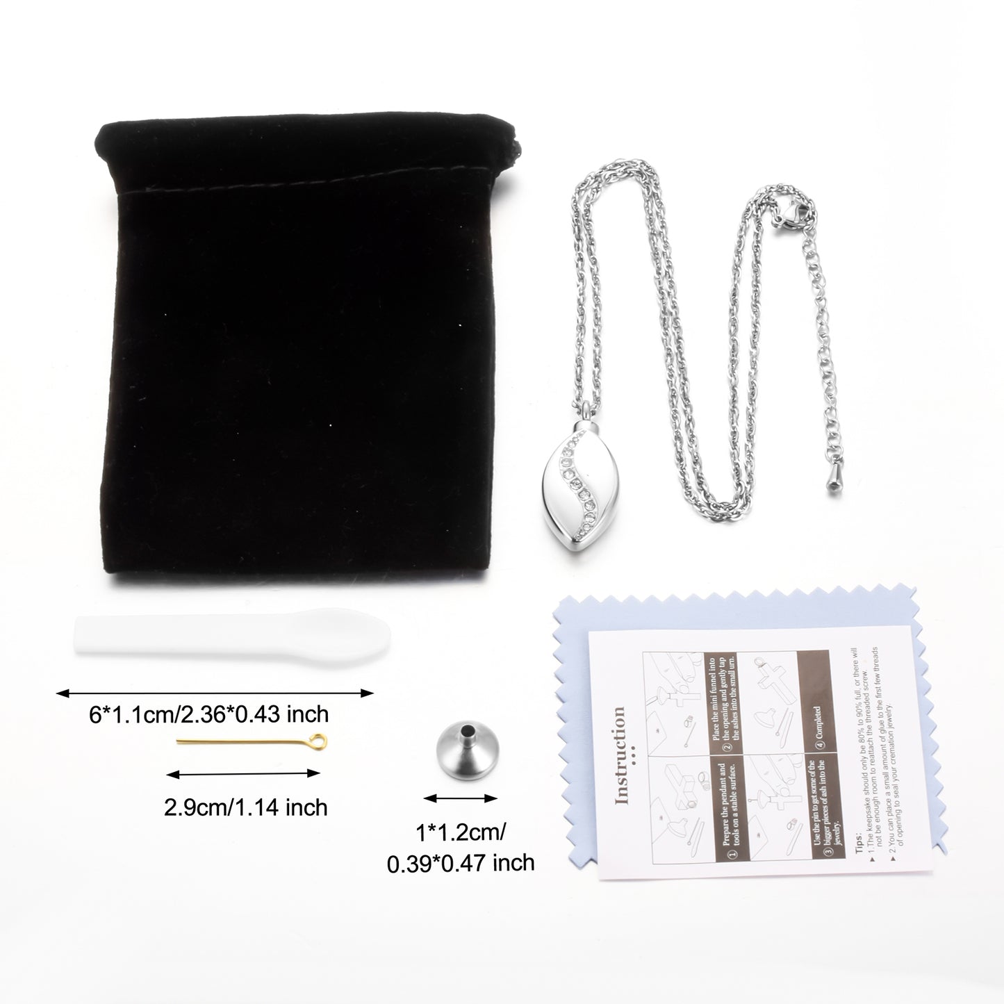 Memorial Cremation Jewelry for Women