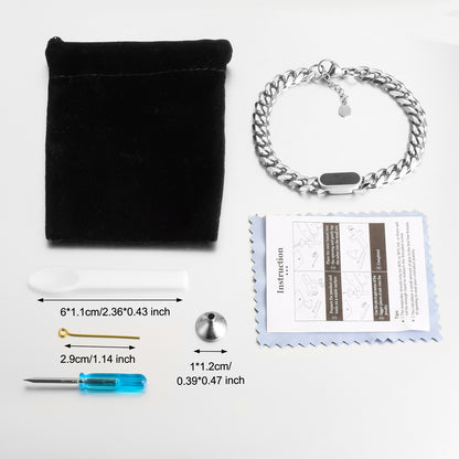 Cremation Ashes Brecelet for Man