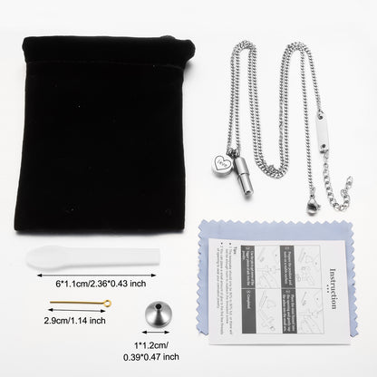 Pills Cremation Pendant Necklace for Ashes