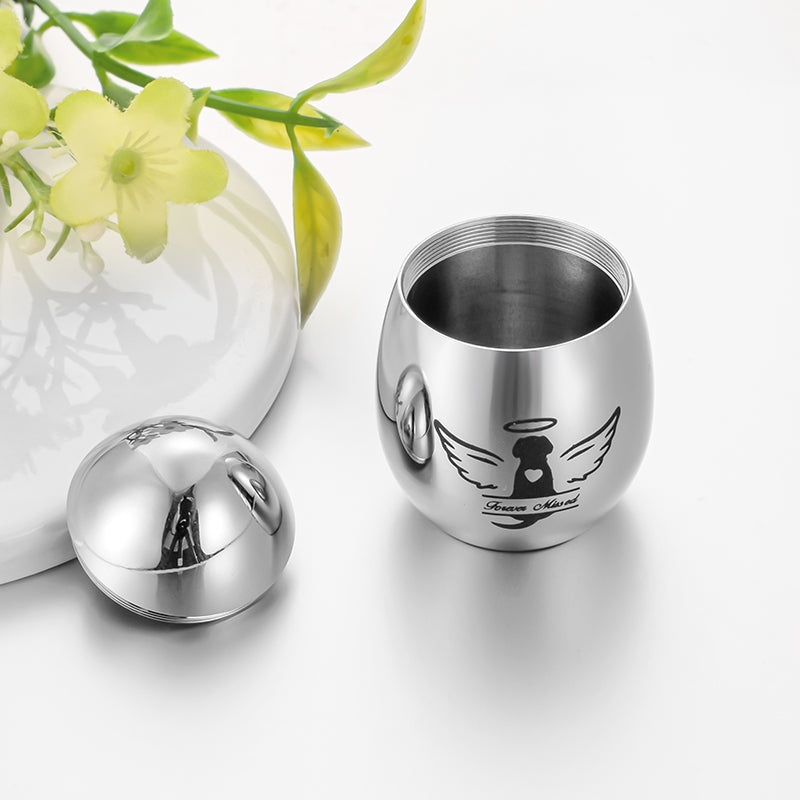 Egg-shaped Cremation Urns for Dog