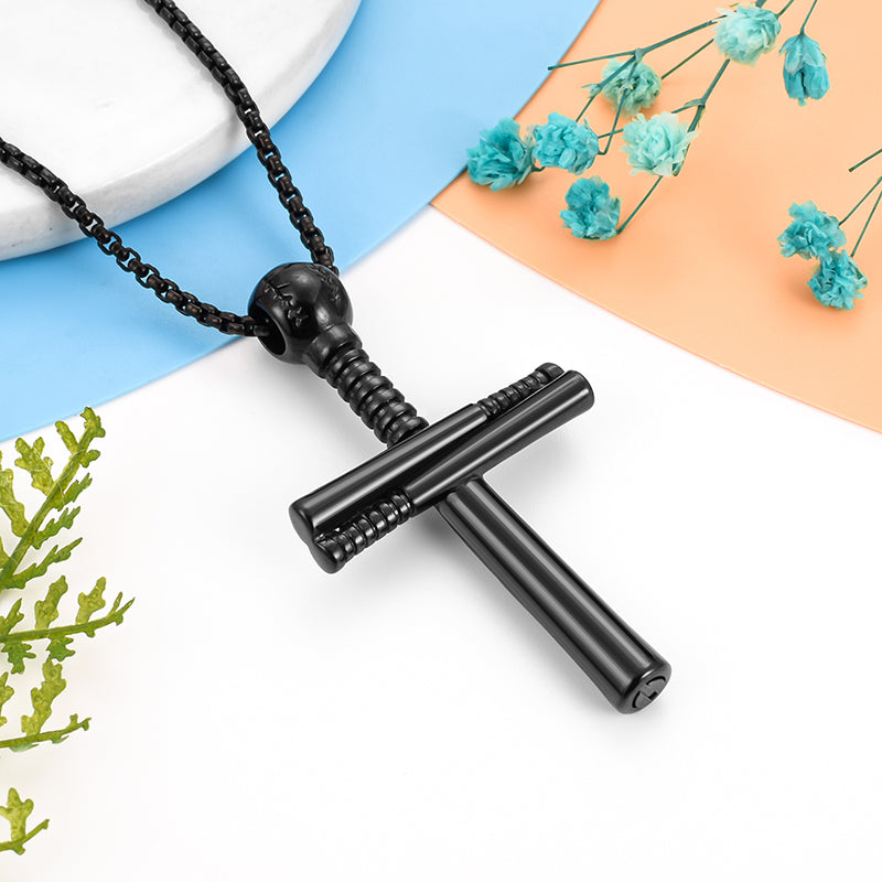 Memorial Cremation Necklace Jewelry for Men