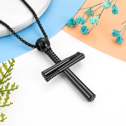 Memorial Cremation Necklace Jewelry for Men