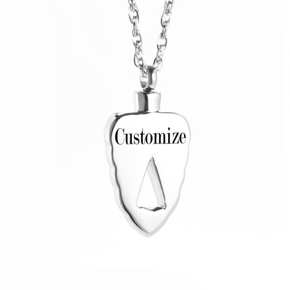 Big Wings and Heart Cremation Jewelry for Ashes