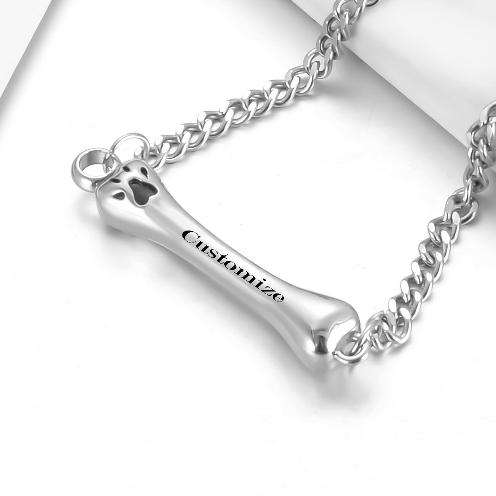 Paw Cremation Bracelet for Ashes