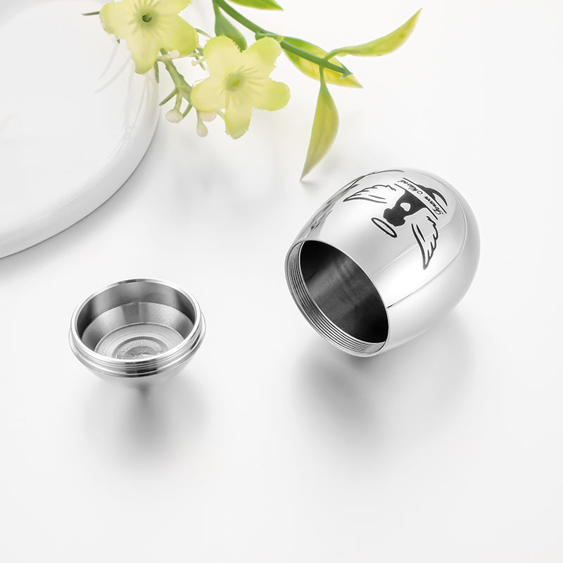 Egg-shaped Cremation Urns for Dog