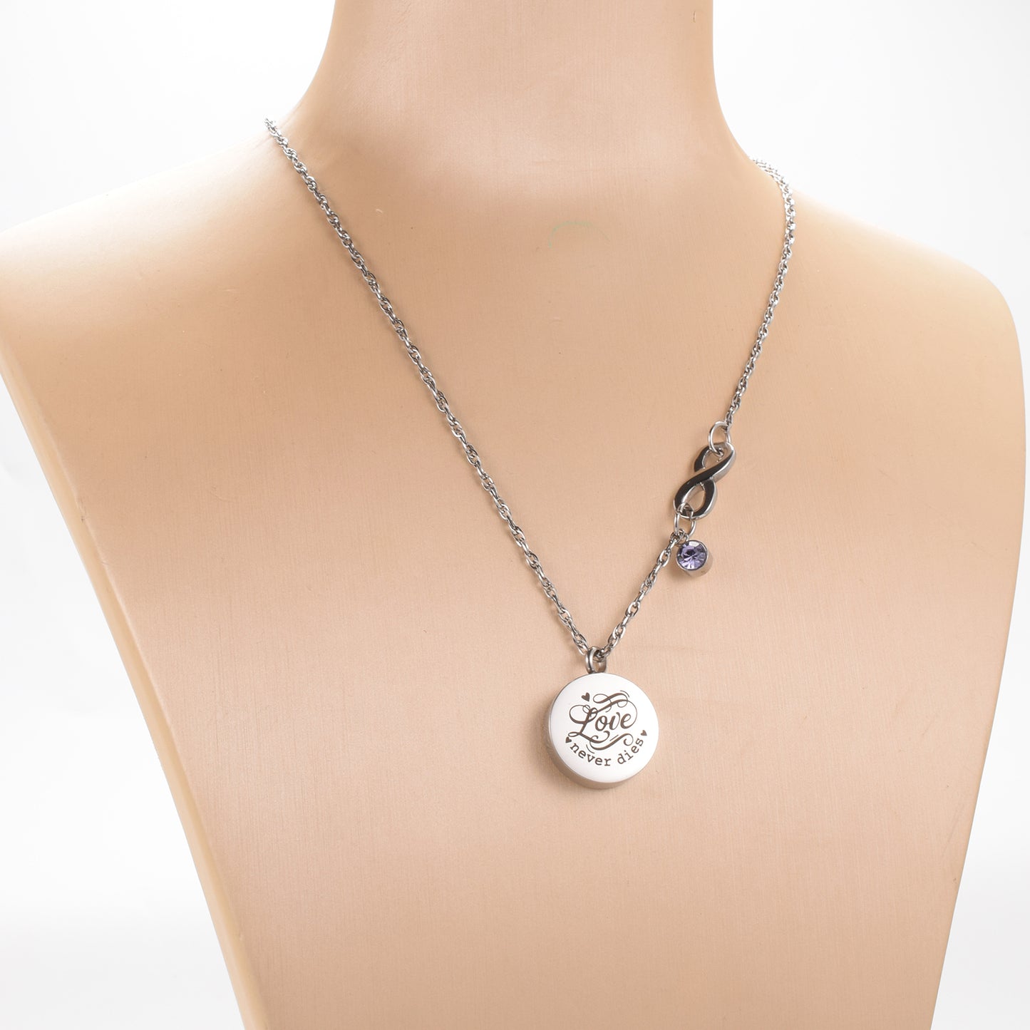 Memorial Cremation Pendant Necklace for Ashes