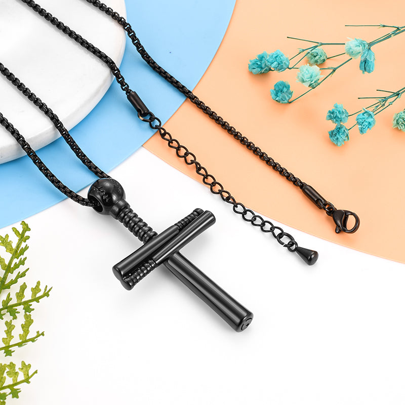 Memorial Cremation Necklace Jewelry for Men