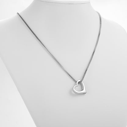 Simple Hearts Urns Necklace