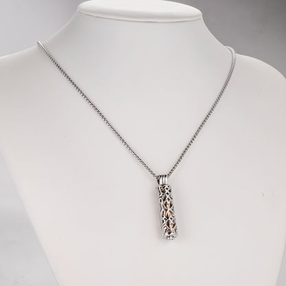 Cylinder Cremation Jewelry for Ashes
