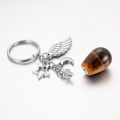 Cremation Key Rings Ashes Holder