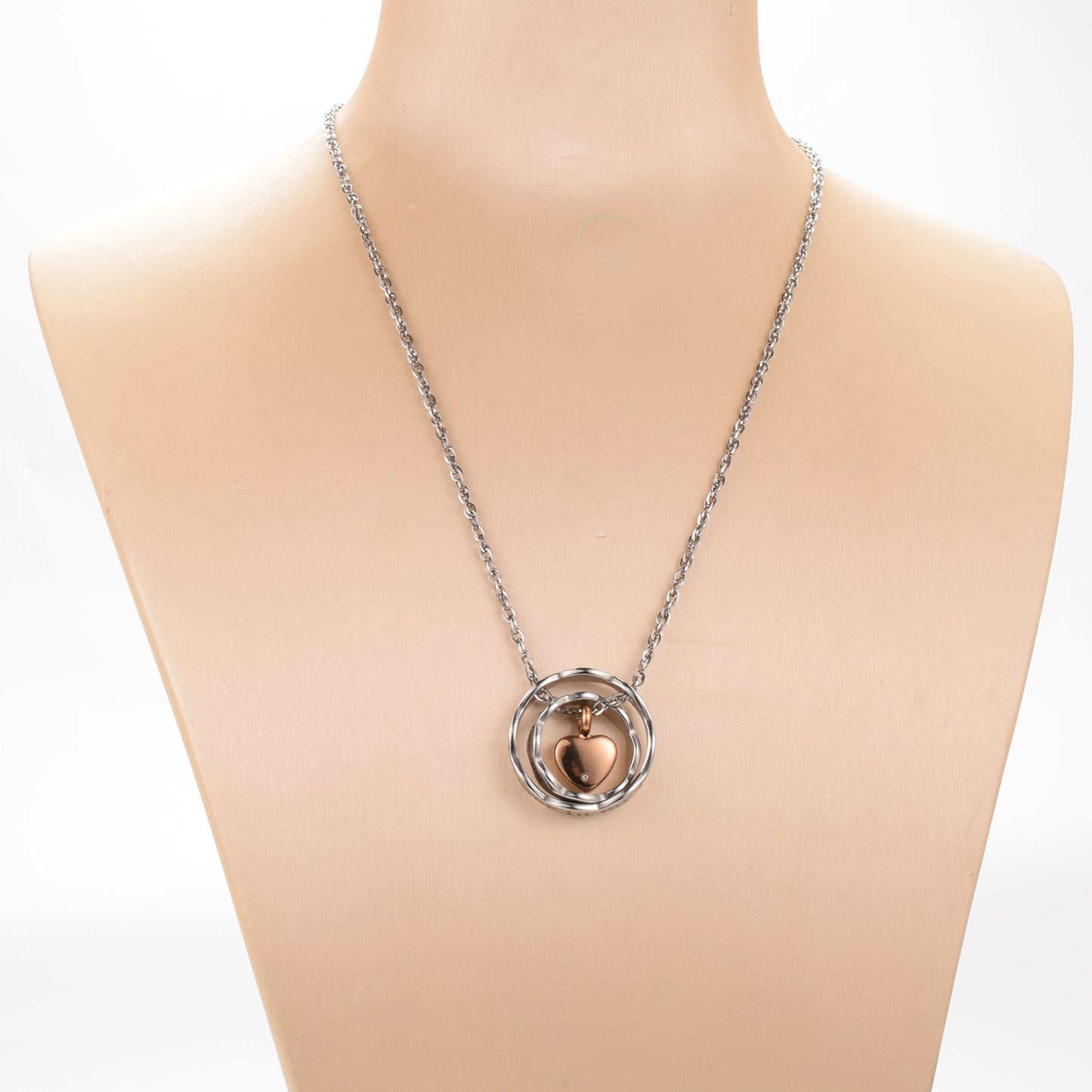 Heart Cremation Ashes Pendant Necklace