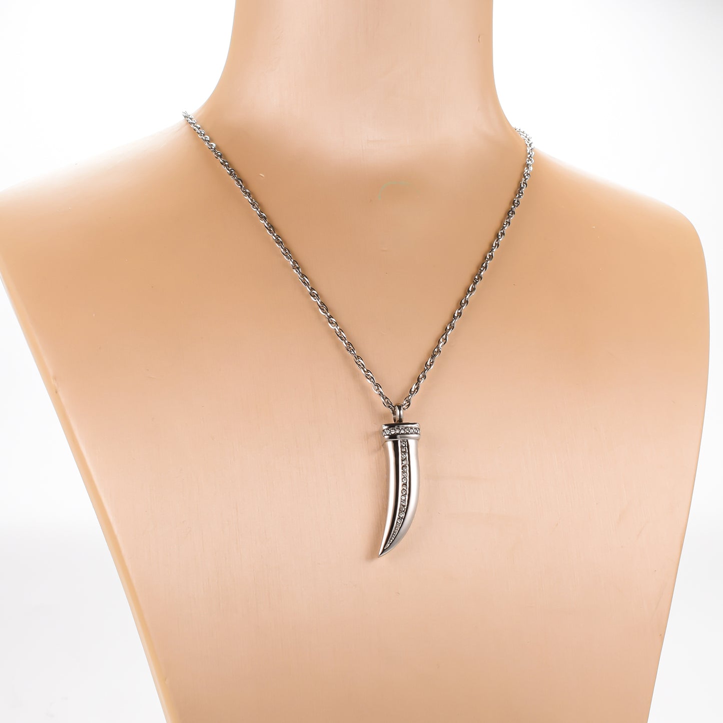 Dagger Cremation Jewelry with Zircon for Ashes