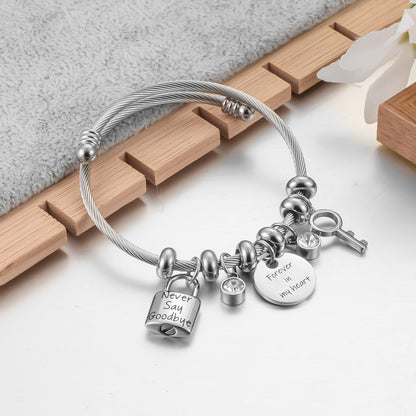 Unique Cremation Bangle for Ashes