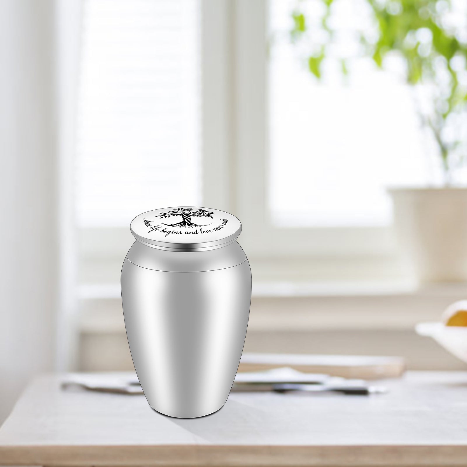 Small Aluminum Cremation Urns