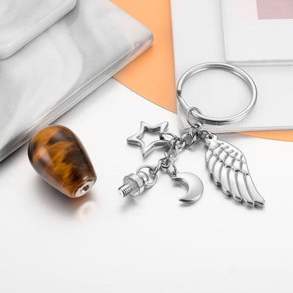 Cremation Key Rings Ashes Holder