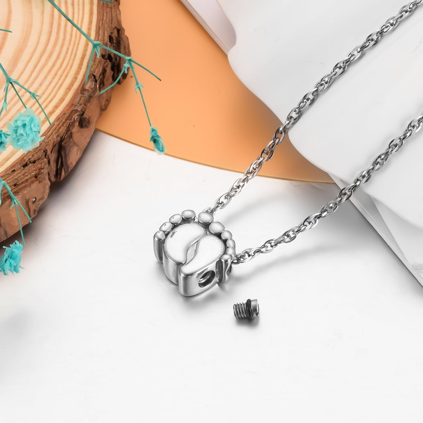 Small Footprint Cremation Pendant