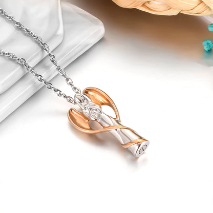 Memorial Angle Cremation Pendant