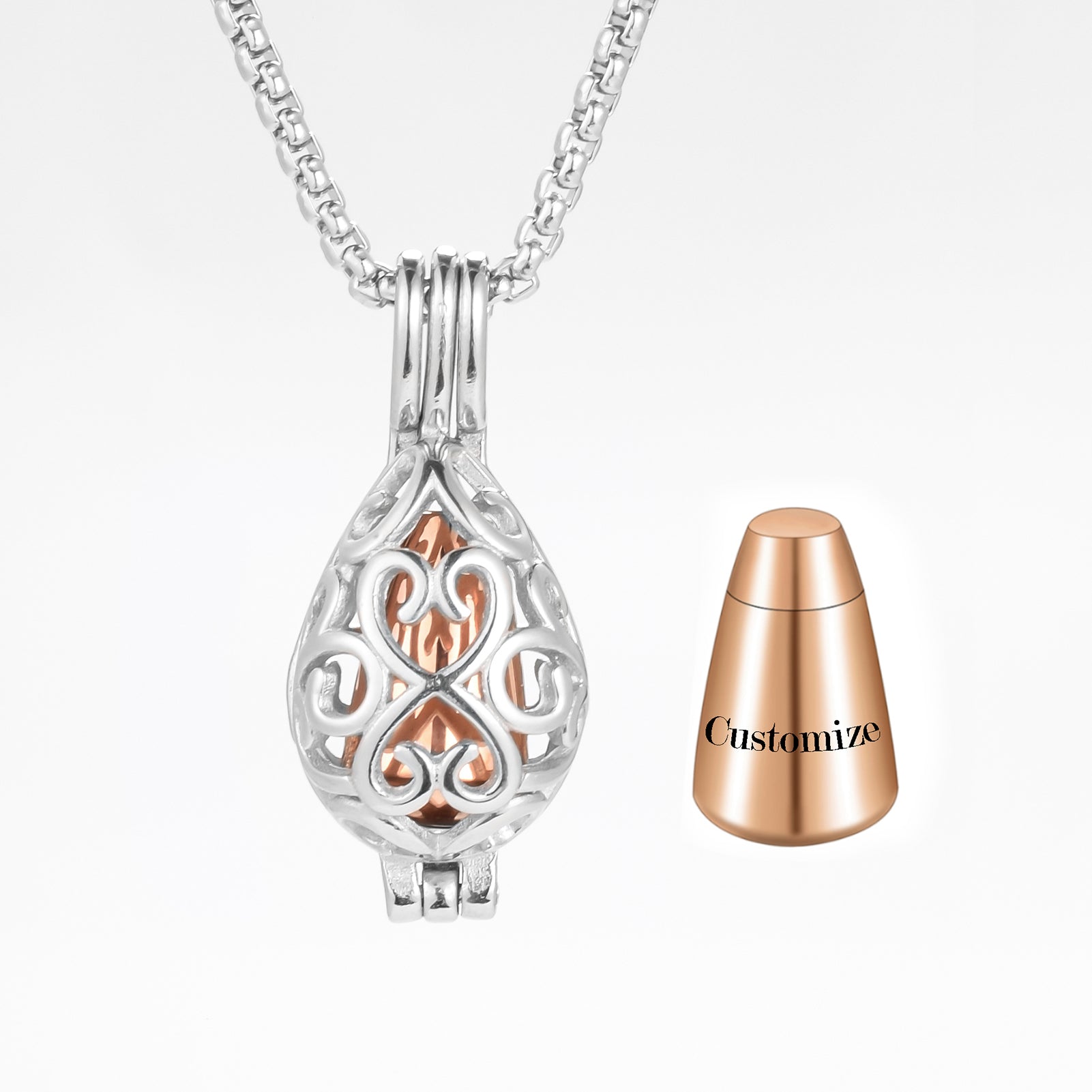 Teardrop Cremation Jewelry and Urns to hold Ashe