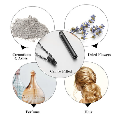 Cremation Ash Fillabled Necklace