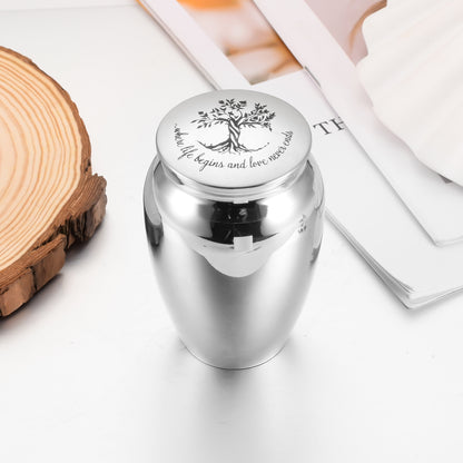 Small Aluminum Cremation Urns