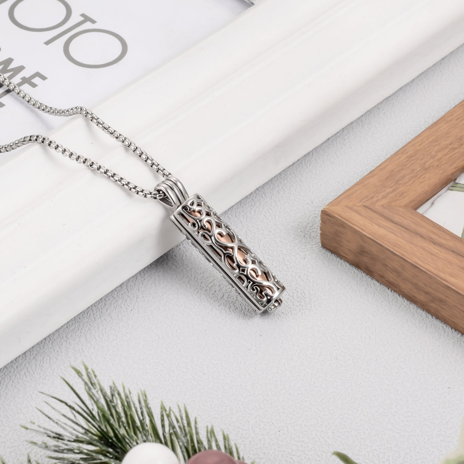 Cylinder Cremation Jewelry for Ashes