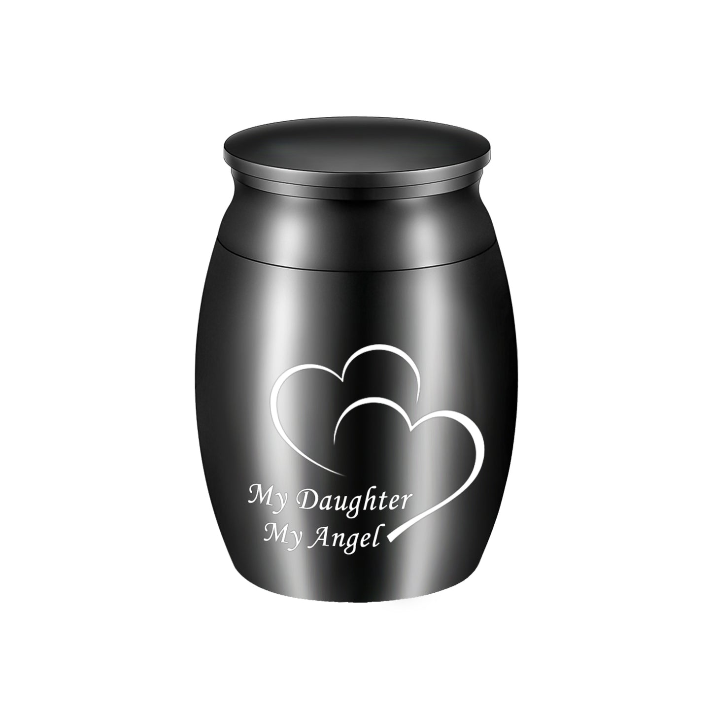 Double Heart Cremation Urnsto Hold Ashes