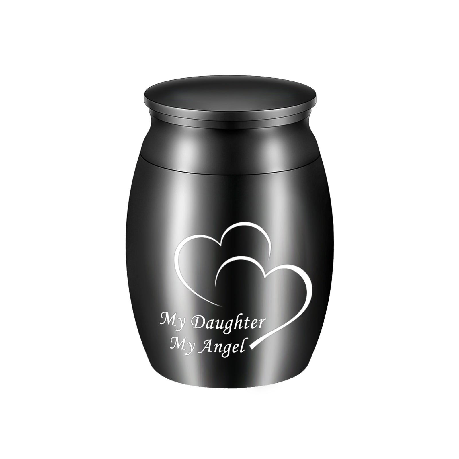 Double Heart Cremation Urnsto Hold Ashes