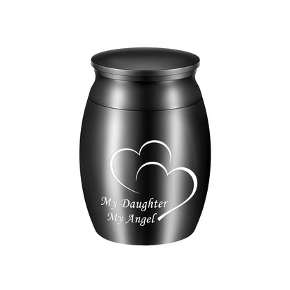 Double Heart Cremation Urnsto Hold Ashes