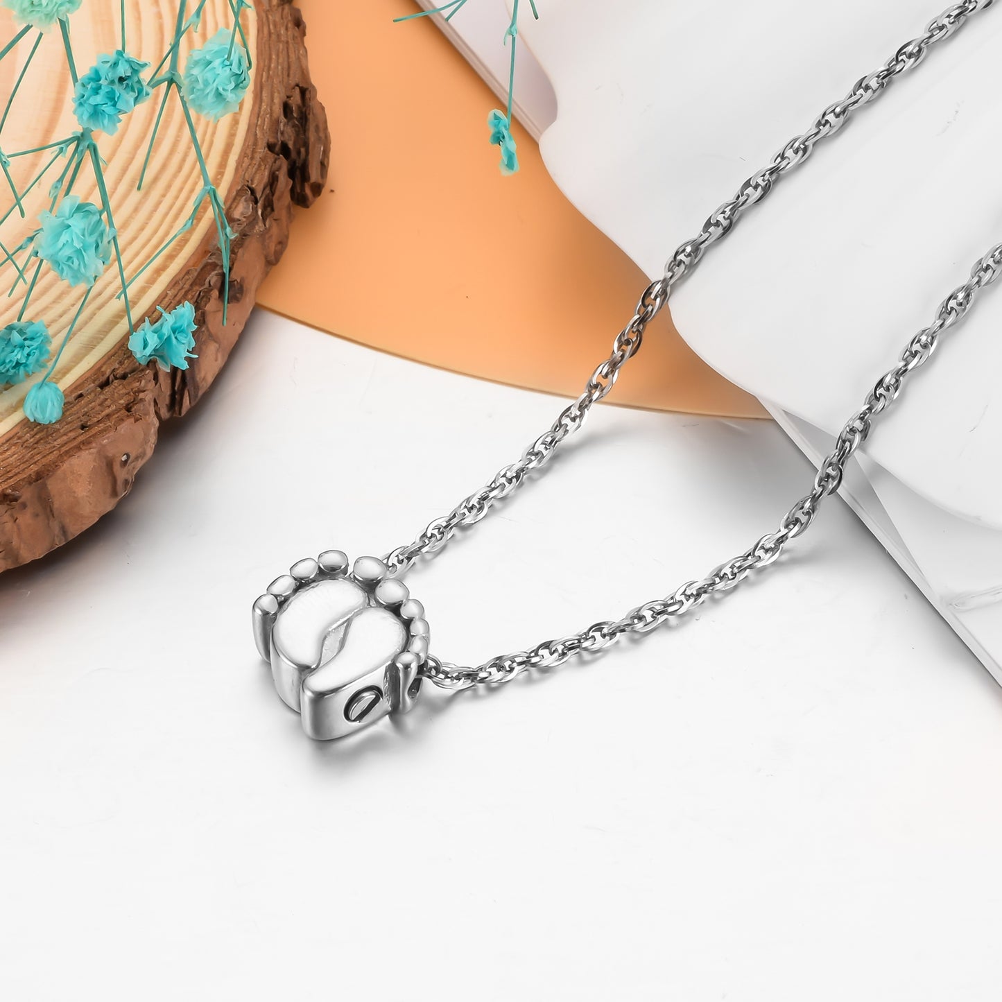 Small Footprint Cremation Pendant