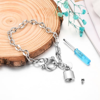 Memorial Cremation Bracelet Ashes Holder