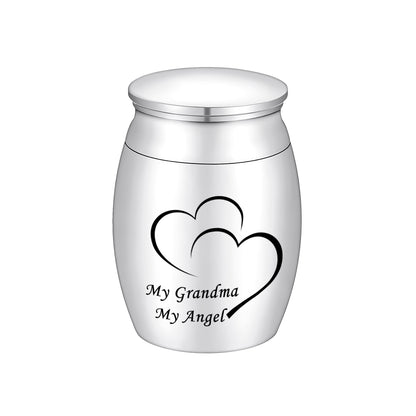 Double Heart Cremation Urnsto Hold Ashes