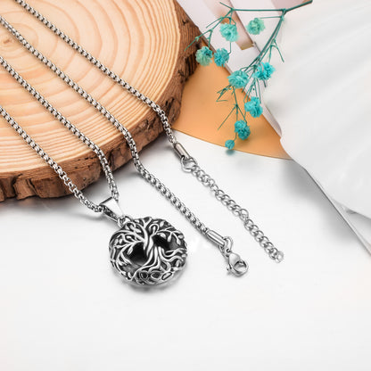 Life Tree Cremation Necklace