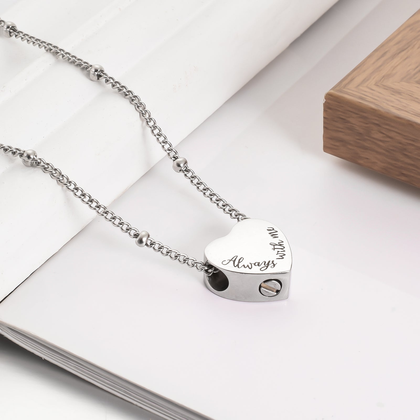 Heart Cremation Pendant