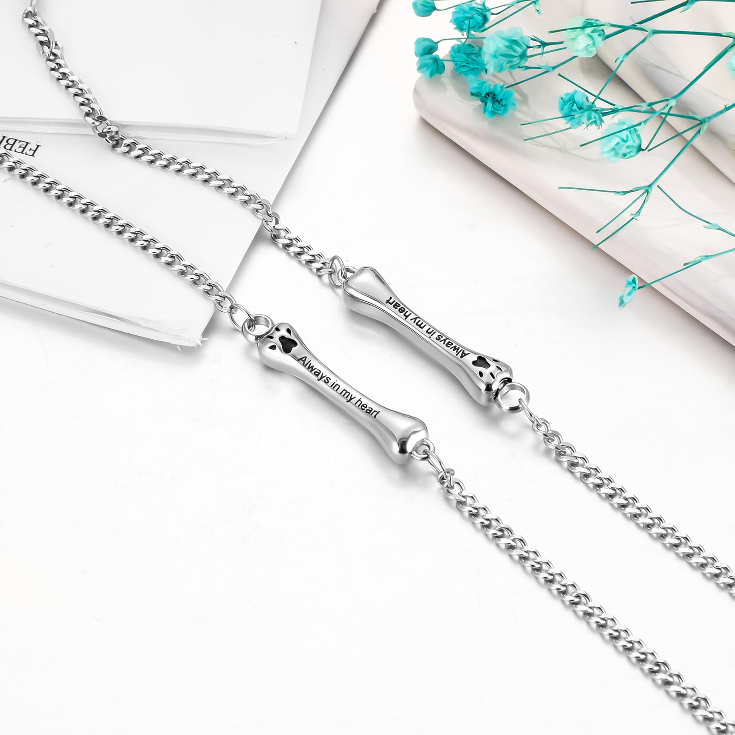 Paw Cremation Bracelet for Ashes