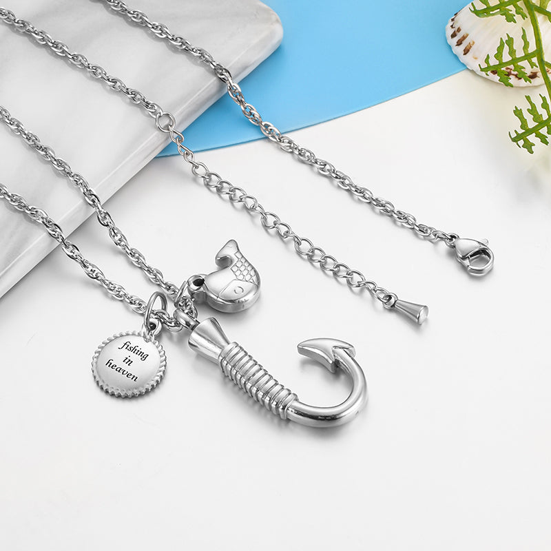 Cremation Ashes Necklace for Men