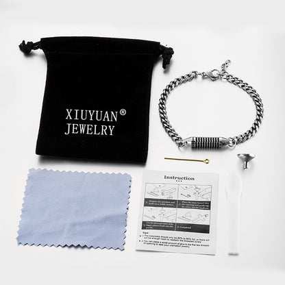 Memorial Cremation Bracelet for Ashes