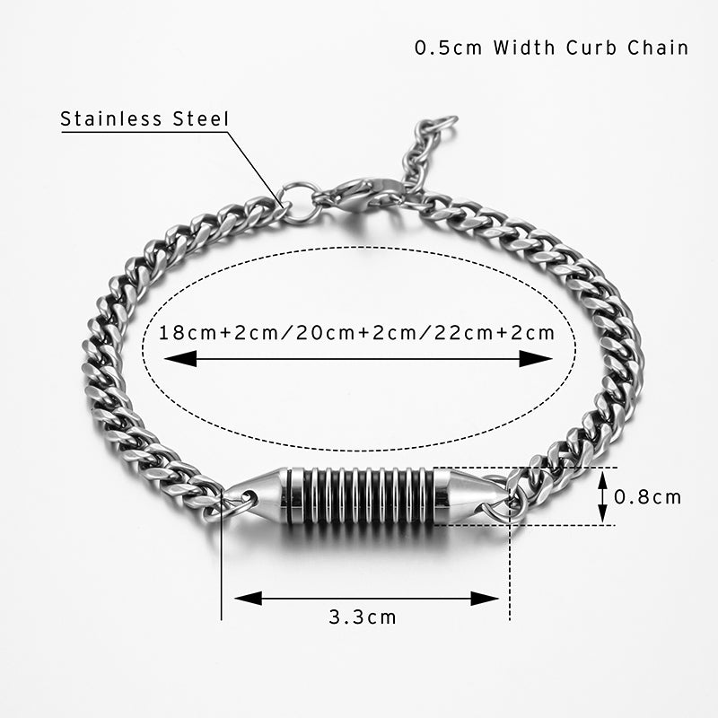 Memorial Cremation Bracelet for Ashes