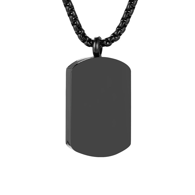 Unique Cremation Pendant Necklace for Men