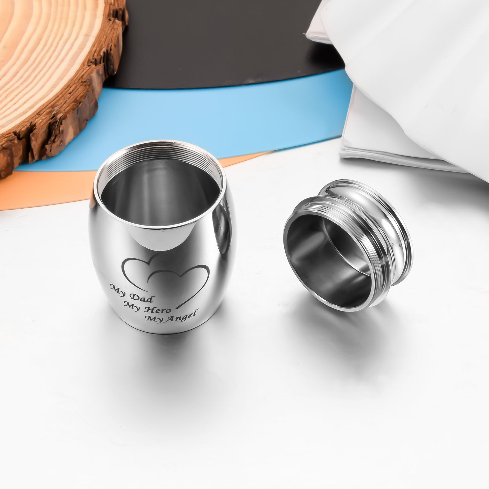 Heart Cremation Urns Ashes Holder