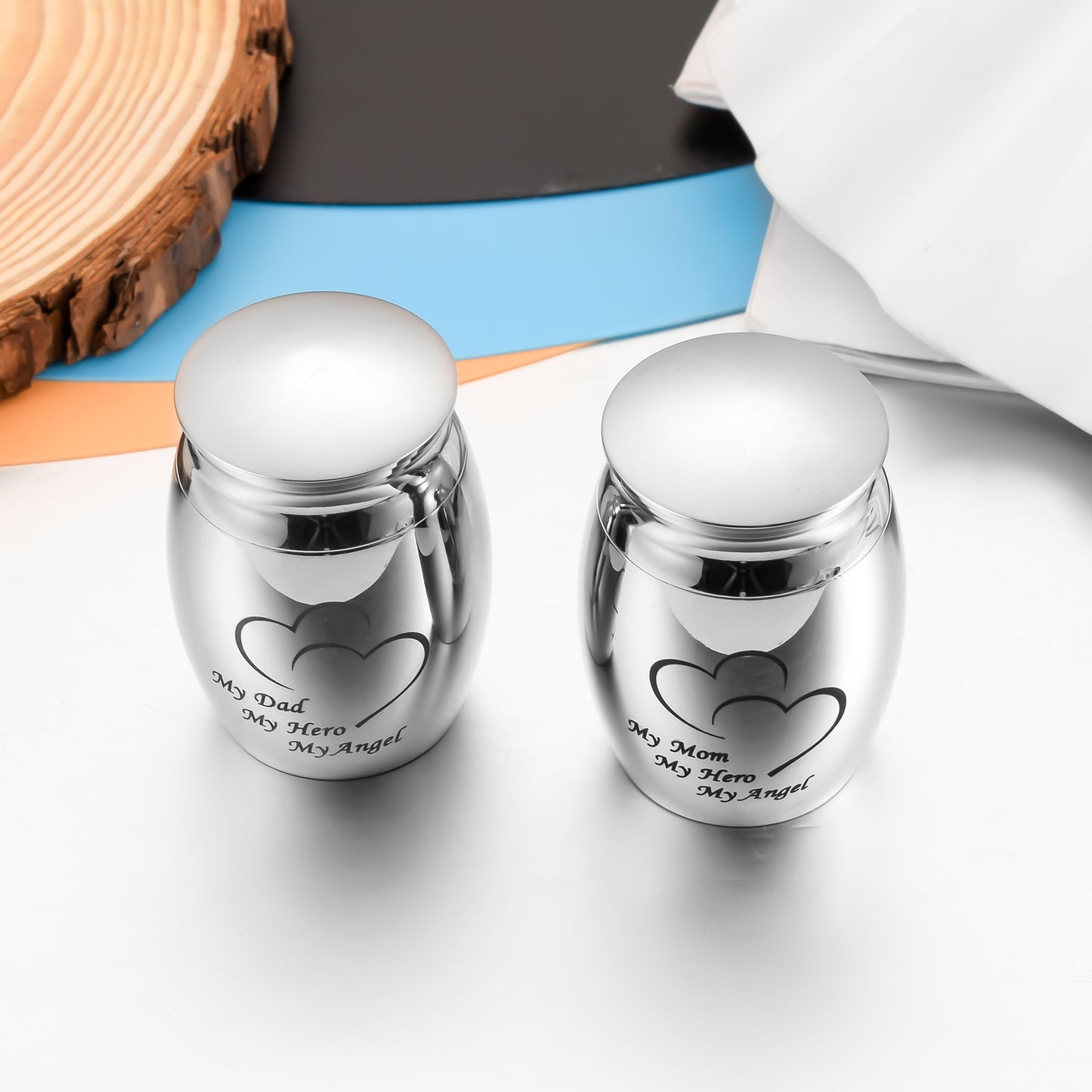 Heart Cremation Urns Ashes Holder