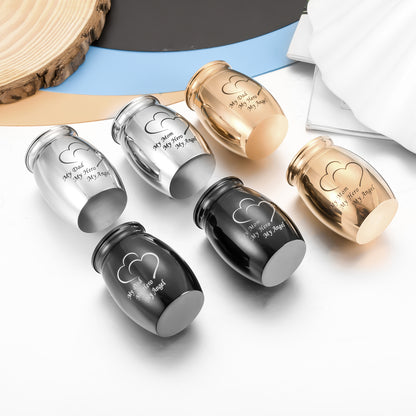 Heart Cremation Urns Ashes Holder