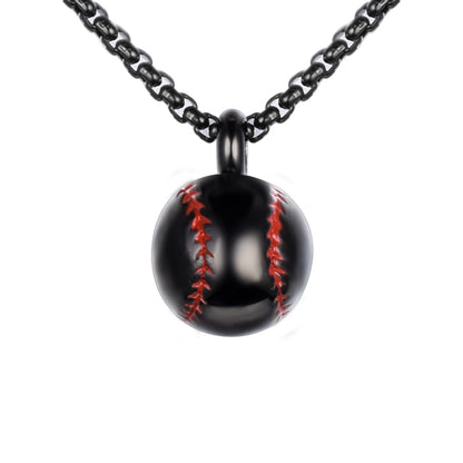 Memorial Baseball Cremation Jewelry for Ashes