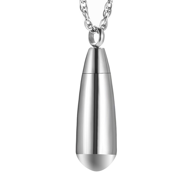 Teardrop Cremation Pendant Jewelry
