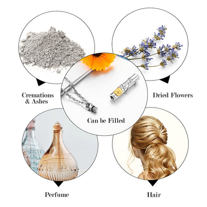 Sunflower Cremation Pendant for Ashes