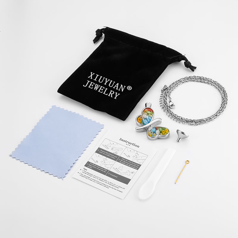 Unique Butterfly Cremation Pendant