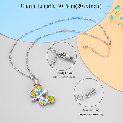 Unique Butterfly Cremation Pendant