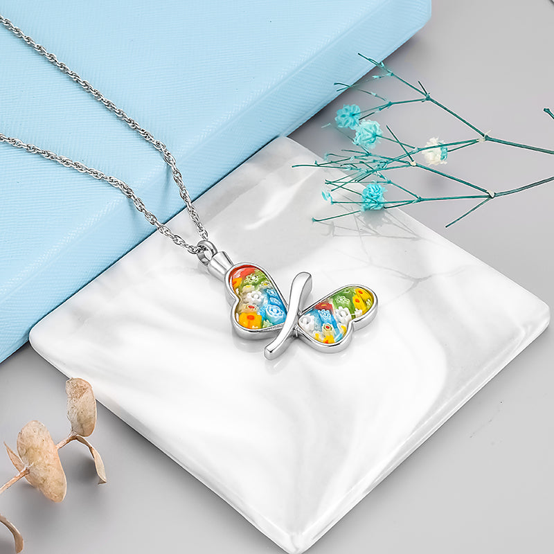 Unique Butterfly Cremation Pendant