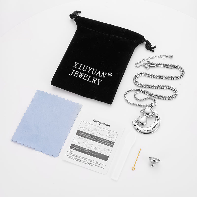 Dog/Cat Cremation Pendant Necklace