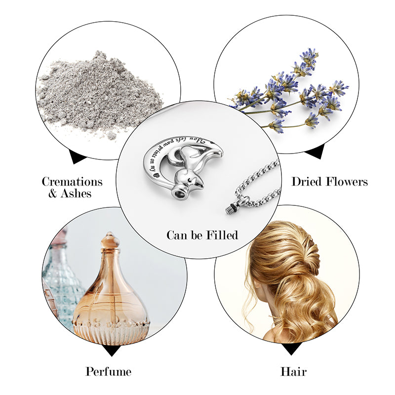 Dog/Cat Cremation Pendant Necklace