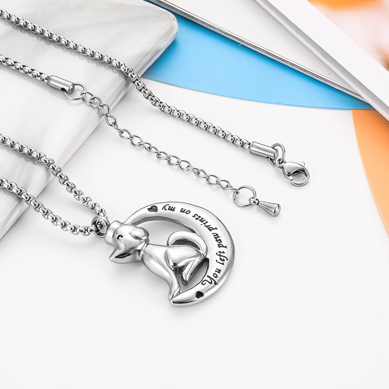 Dog/Cat Cremation Pendant Necklace